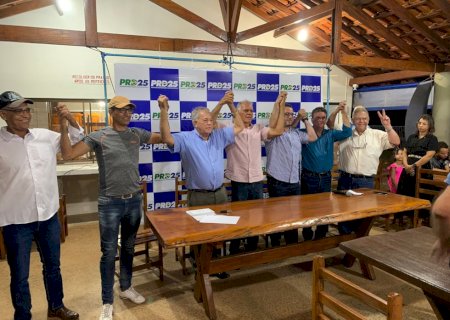 Coronel Perlin é indicado a vice-prefeito na chapa de Milton Sena em convenção realizada nesta quinta-feira