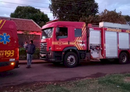 Homem morre durante incêndio em residência