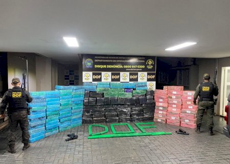 Veículos furtados são recuperados pelo DOF com carga milionária de maconha