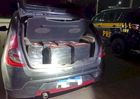 Droga que saiu de Ivinhema é interceptada pela PRF em Bataguassu