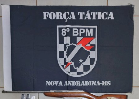 Ivinhema - Polícia Militar prende homem por posse irregular de arma de fogo