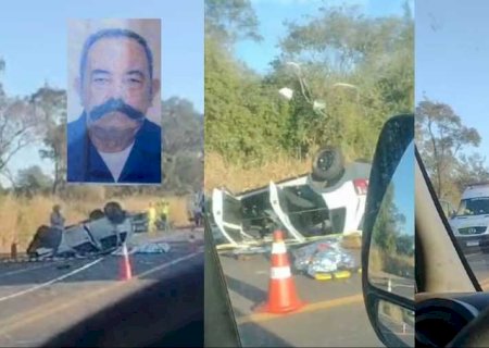 Policial morre em acidente na BR-163 em Nova Alvorada do Sul