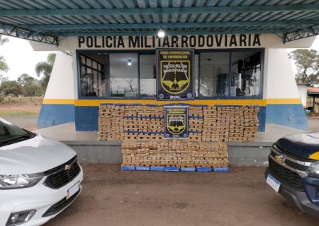 PMR prende homem que transportava mais de uma tonelada de droga