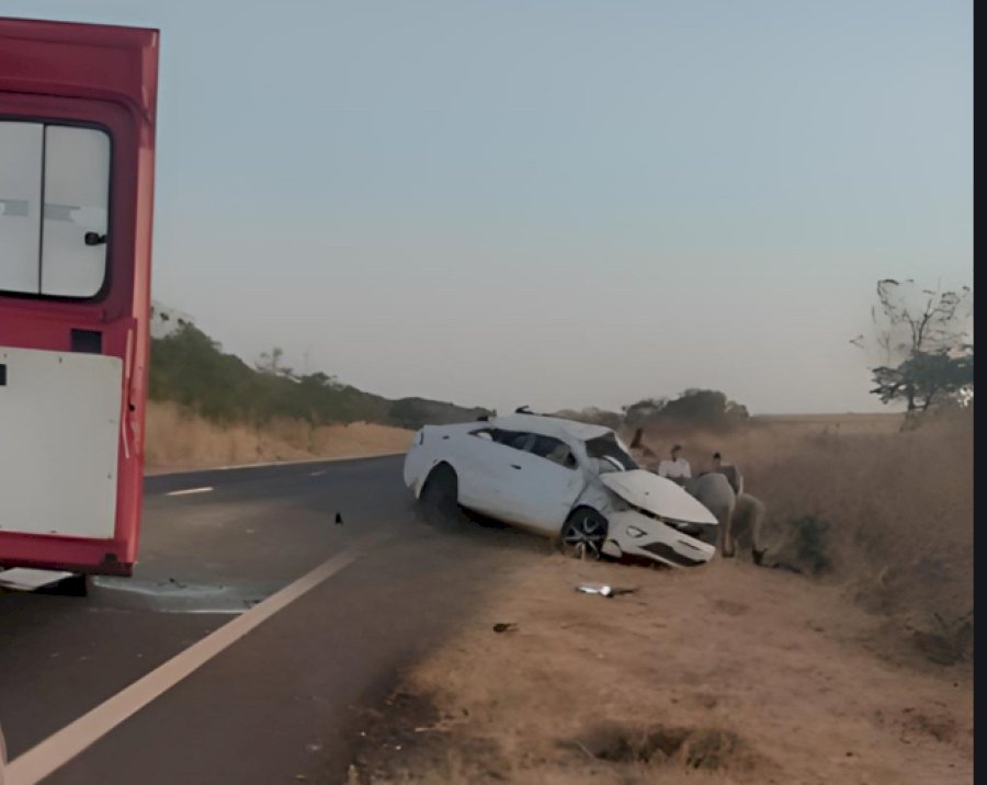 Acidente na MS-316, ceifa vida de jovem e deixa mais 3 feridos