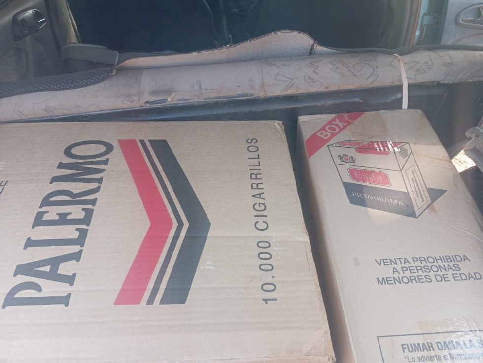 Polícia Militar apreende quatro caixas de cigarros Contrabandeados em Nova Andradina