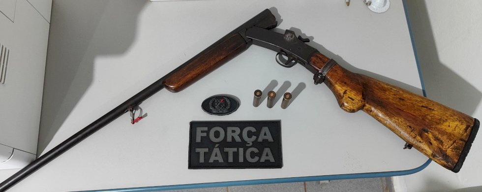 Polícia Militar prende homem por posse irregular de arma de fogo, sequestro e cárcere privado em Batayporã