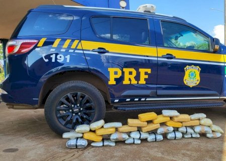 PRF apreende 25 Kg de maconha e skunk