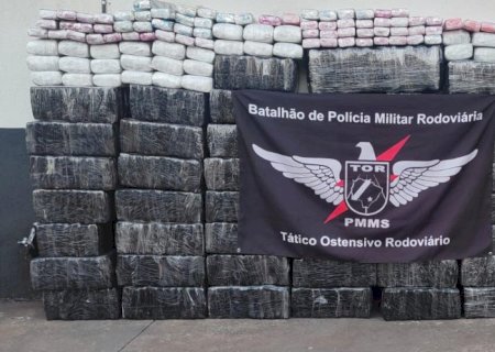 PMR apreendeu mais de 1,3 toneladas de droga