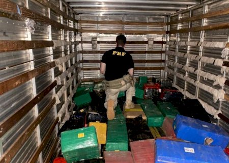 PF apreende mais de seis toneladas de maconha