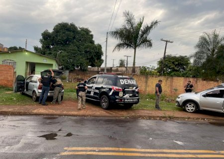 Polícia Civil cumpre mandados de prisão em Campo Grande, Naviraí e Corumbá em Operação contra o tráfico de drogas