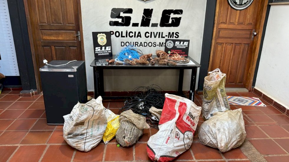 Polícia Civil prende suspeitos de furto de fios que deixaram mais de 30 mil pessoas sem água