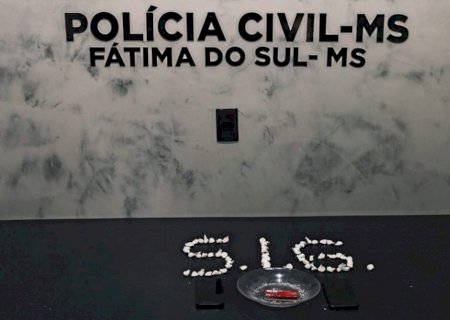Operação da Polícia Civil prende casal de traficantes em Fátima do Sul