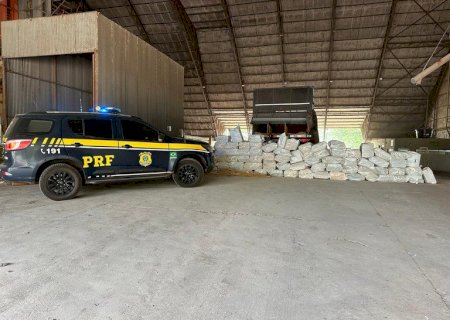 PRF apreende 1,9 tonelada de maconha