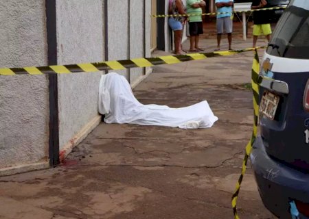 Briga que começou em salão de festa termina em morte e rastro de sangue