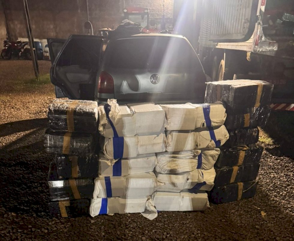 Polícia Civil prende homem com 500 kg de maconha