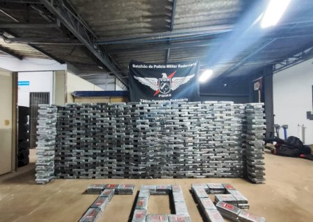 PMR apreende mais de meia tonelada de cocaína