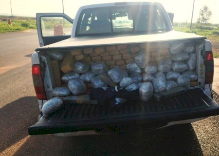 PMR apreende 614 kg de maconha e 43 kg de haxixe entre Nova Andradina e Batayporã