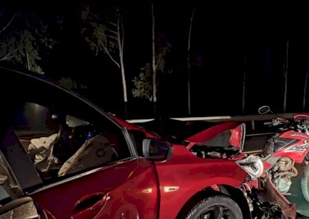 Dois morrem ao serem arremessados a mais de 50 metros após acidente na BR-158