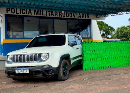 PMR apreendeu veículo que transportava mais de uma tonelada de droga
