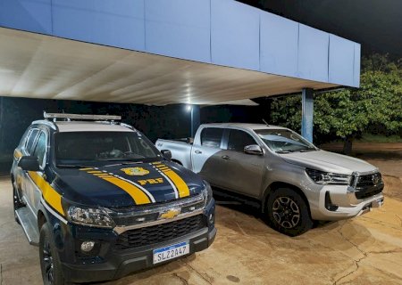 PRF recupera dois veículos durante final de semana no MS