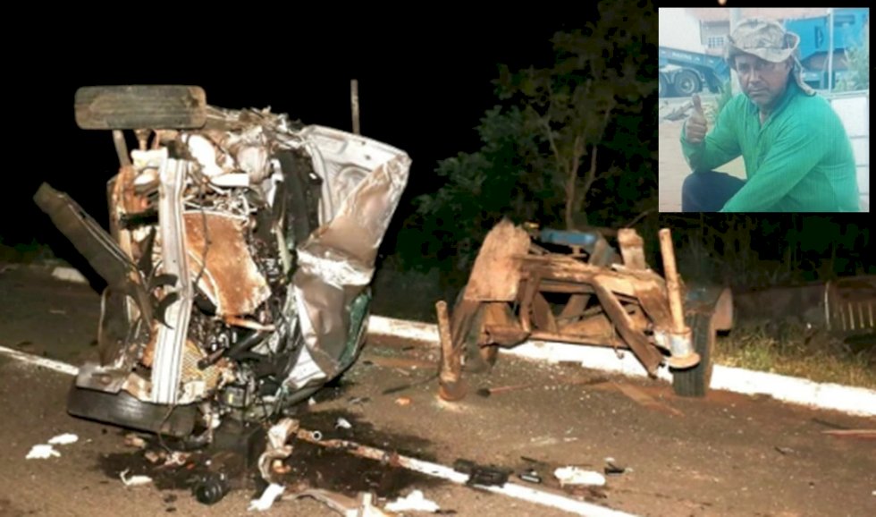 Acidente com veículo a 180km/h deixa um morto e três feridos em Alcinópolis