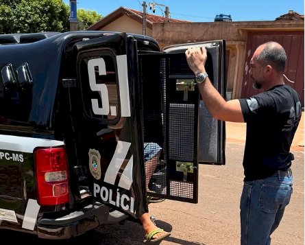 Ivinhema - Policia Civil prende condenado por estupro de vulnerável