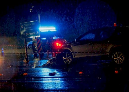 Motociclista morre em acidente com caminhão-baú na BR-163