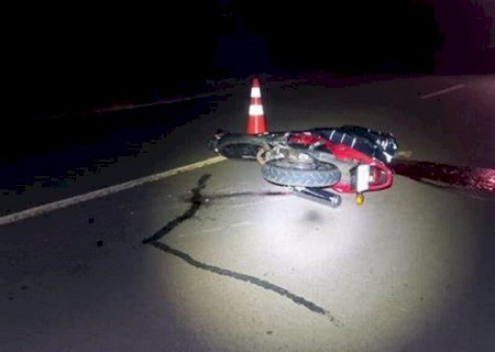 Motociclista morre em acidente com caminhão na MS -112