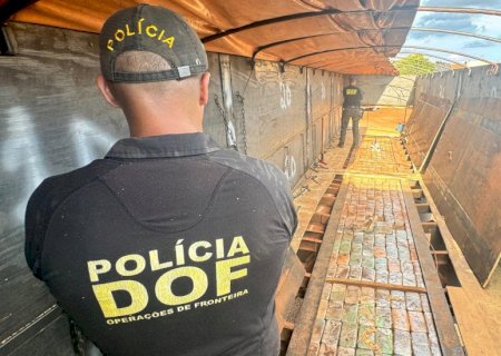 Carga milionária de pasta base de cocaína é apreendida pelo DOF