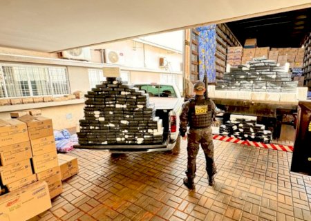 Mais de 260 quilos de cloridrato de cocaína foram apreendidos pelo DOF