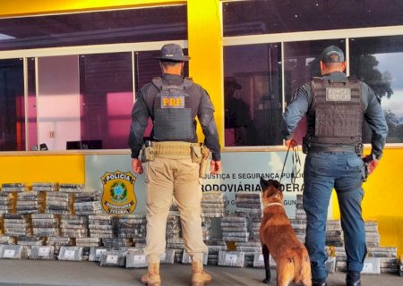 PRF apreende 237 Kg de cocaína