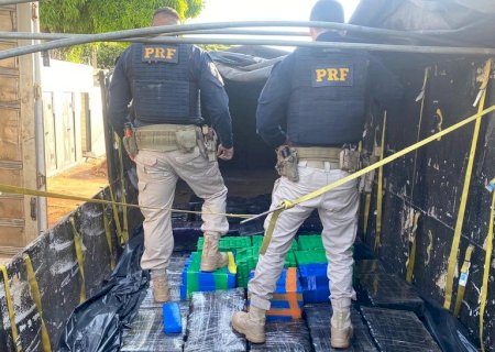 PRF e PC apreendem 21 Kg de cocaína