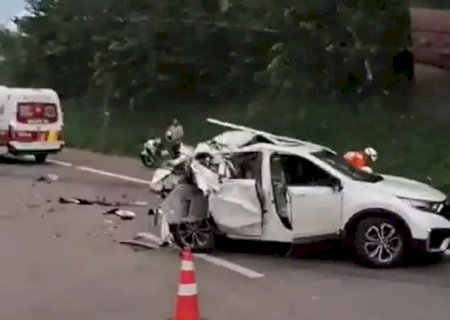 Acidentes em rodovias de SP matam 2 moradores de Dourados