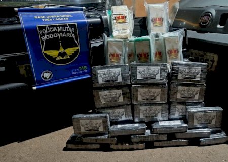 PMR prendeu um homem por tráfico de drogas
