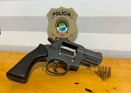 Polícia Civil prende homem de 21 anos por posse de arma de fogo em Batayporã