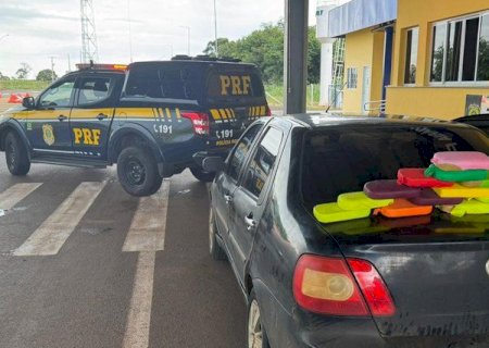 PRF apreende 16 Kg de cocaína