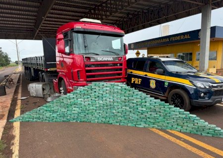 PRF apreende 400 Kg de cocaína