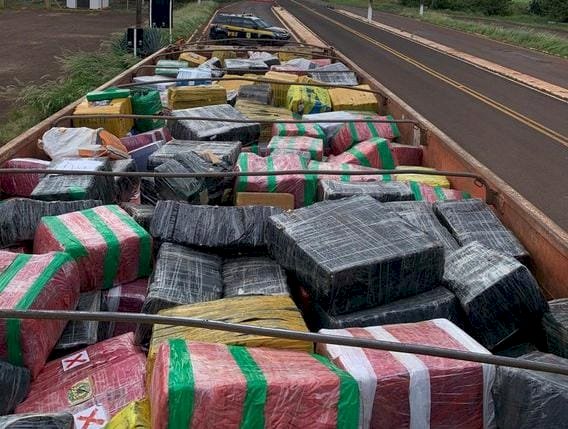 PRF faz maior apreensão de maconha em rodovias federais este ano
