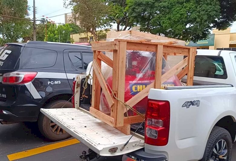 Quadrilha escondia drogas em caixas de equipamentos para enviar para outros Estados