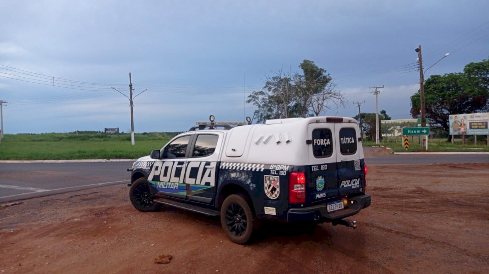 Polícia Militar cumpre mandado de prisão durante Operação Protetor no Distrito Nova Itamarati