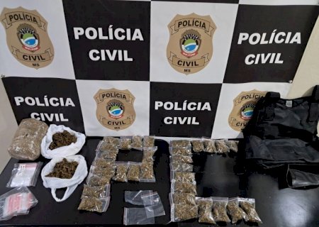 Polícia Civil deflagra operação e prende um homem por tráfico de drogas
