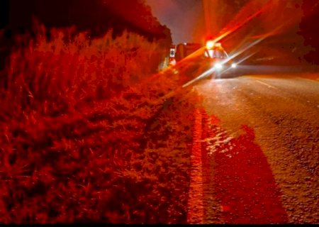 Ivinhema - Acidente entre motos na BR-376 deixa duas vítimas com ferimentos leves