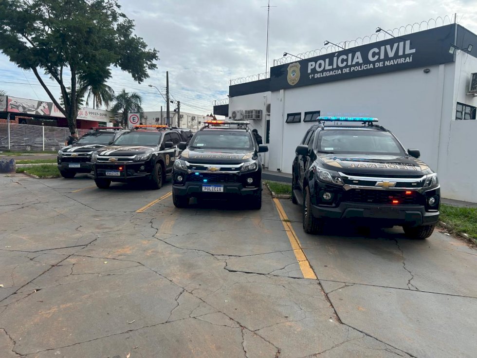 Polícias Civil e Federal desarticulam quadrilha especializada em furtos de caminhões na Operação “Carga Pesada” em Naviraí