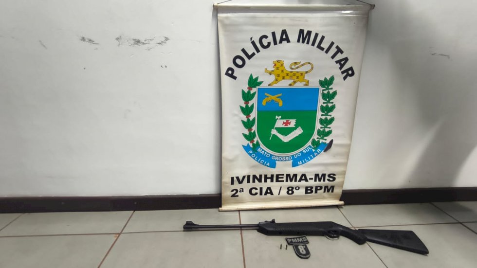 Ivinhema - Durante briga de casal homem leva tiro de raspão na altura do peito