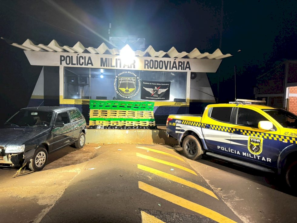 PMR apreendeu drogas avaliada em maís de meio milhão de reais