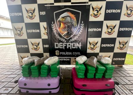 Polícia Civil prende mulher com 32 tabletes de maconha em Dourados