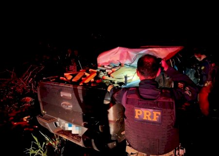 PRF apreende 1,4 tonelada de maconha