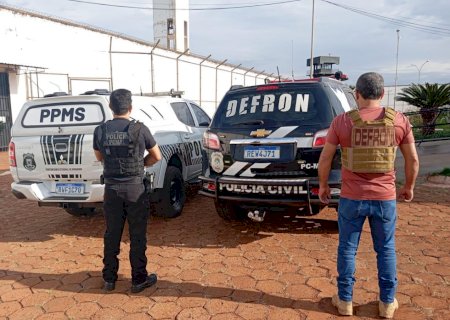 Polícias Civil e Penal cumprem mandado de prisão em ação conjunta em presídio