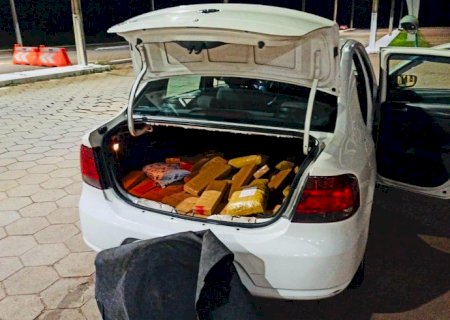 PRF apreende maconha e skunk em Bataguassu