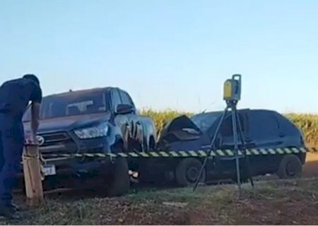 Douradense morre em colisão com caminhonete conduzida por prefeito de Laguna Carapã
